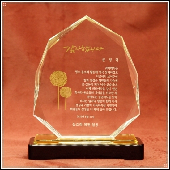 감사패No.16
